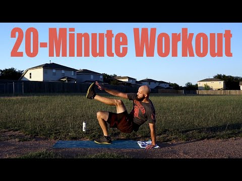 20 Min Beginner/Intermediate Workout You Can Do Anywhere (Follow Along)