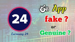 Earneasy 24 app review in telugu|| Earning apps