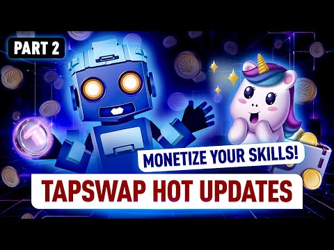 TapSwap Hot Update Part 2 | Earn & Play: Cash Prizes, Staking, and TAPS Tokens!