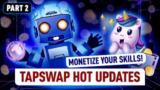 TapSwap Hot Update Part 2 | Earn & Play: Cash Prizes, Staking, and TAPS Tokens!