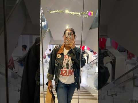 *random shopping day mini vlog + haul* 🛒🛍️💸 #shorts #minivlog #hm #westside