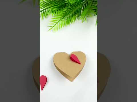 DIY Valentine's Day Love Card |Heart Card #shorts #ytshort #craftastic #valentinecard #valentinesday