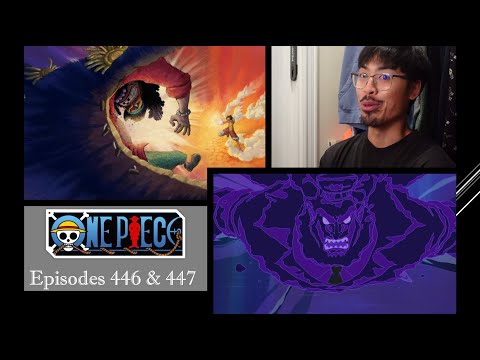 Luffy Vs. Blackbeard! One Piece Episode 446 & 447 Reaction