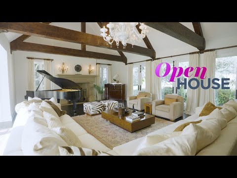 A Revamped Beverly Hills Home with Classic Hollywood Details | Open House TV