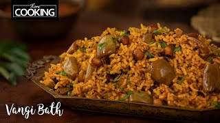 Vangi Bath | Vangi Bath Masala Powder | Brinjal Rice | Rice Recipes | Homecooking