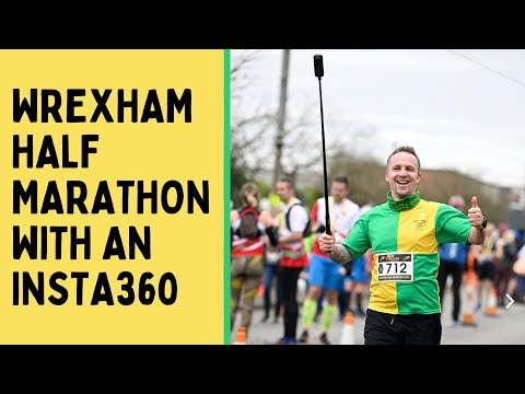 Wrexham Village Bakery Half Marathon 2023 With an Insta360 X3