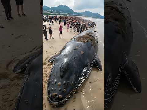 😥 Sick Whale fish #natureocean #natureheling