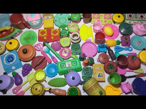 6:47 Minutes Satisfying with Unboxing Hello Kitty Sanrio Kitchen Set | ASMR Tiny Toys Kitchen Set