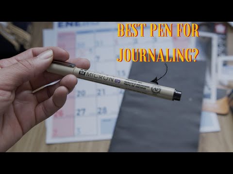 The best affordable pen for journaling?