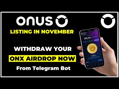 Onus Airdrop Listing || ONX Token Withdrawal || Onus Exchange Token #Tap2Earn #Airdrop #ONUS