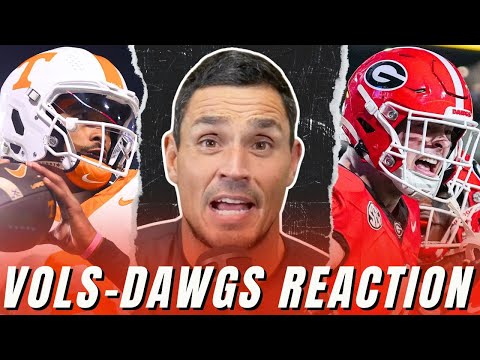 Tennessee-Georgia REACTION: Dawgs Erupt when it Counts