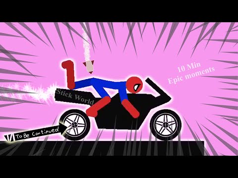 10 Min Best falls | Stickman Dismounting funny and epic moments | Like a boss compilation #661