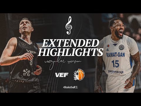 VEF Riga v Maccabi Ramat-Gan | Full Game Highlights | #BasketballCL 2024-25