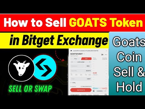 How to Sell GOATS Coin in bitget | Goats Coins Sell Kaise Kare Kucoin | How to Sell GOATS Coins