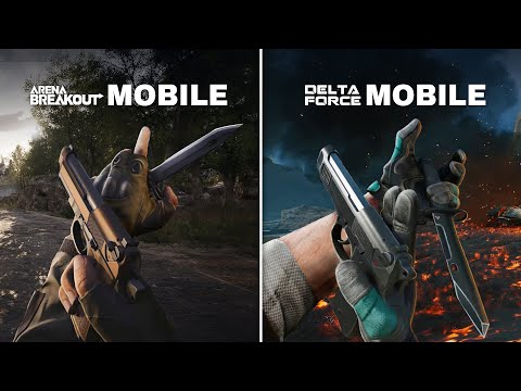 Delta Force Mobile vs Arena Breakout Comparison