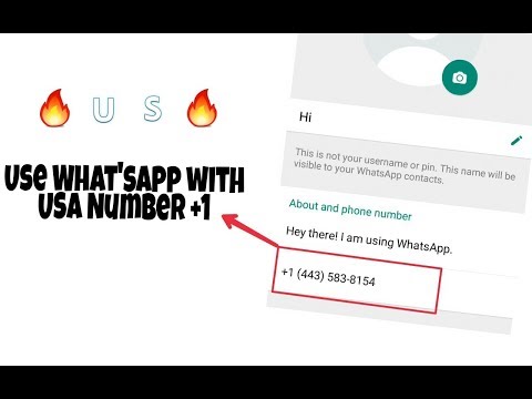 How to Verify WhatsApp with US Number +1 (2018) | by techno alex