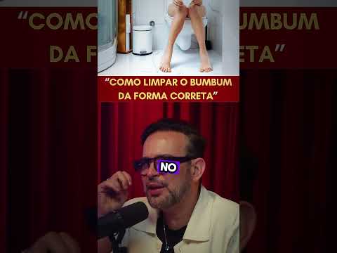 Dr. Fernando Lemos (Planeta Intestino): Como lavar seu BUMBUM da forma correta!