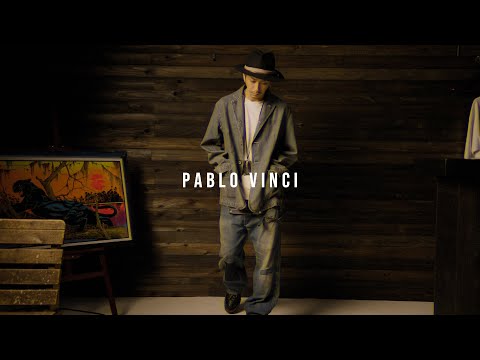 【PABLO VINCI】定番のオープンカラーシャツとデニムジャケットです。ちょうど良い季節に届きます。