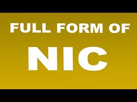 Full Form of NIC | What is NIC Full Form | NIC Abbreviation