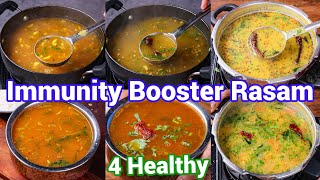 Immunity Booster Rasam Recipes - 6 Natural Ways for Common Cold and Sore Throat | Home Remedies