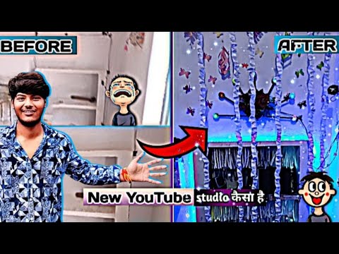 ❤️ मेरा New YouTube studio setup🥳|| YouTube Studio setup tour || technical jaddo|| #youtube #studio