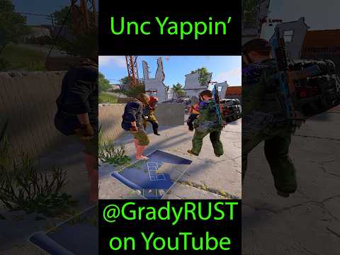 UNC WAS YAPPIN’ IN OUTPOST 😭😭 #rust #solo #gaming #rustgame #rustconsole #rustsolo #pvp #shorts