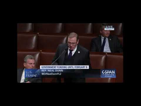 Floor Speech on Government Funding After Hurricane Michael