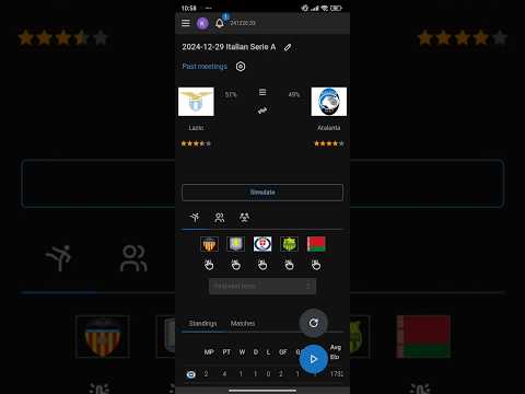 Lazio vs Atalanta short simulation preview! Italian Serie A 2024-12-28