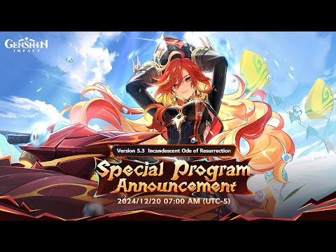 [Genshin Impact] Account Review and Spiral Abyss. Special Program Date Announced!