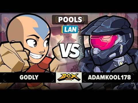 Godly vs adamkool178 - Pools - Brawlhalla World Championship 2024 - LAN 1v1