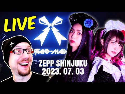 BAND-MAID ...Zepp Shinjuku LIVE show report and interviews!