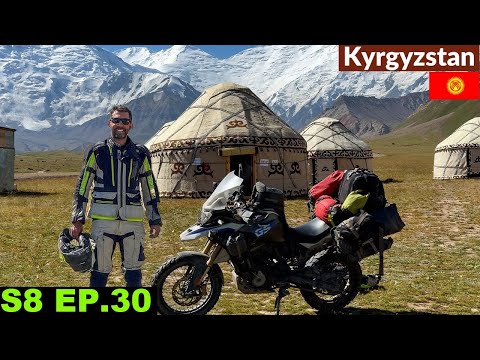 ONE MISTAKE and We ended up Crossing the Dangerous River 🇰🇬 S8 EP.30 | Pakistan to Japan Motorcycle