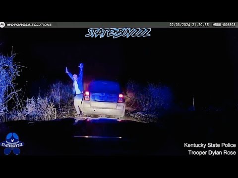 Dodge Caliber Takes Kentucky State Police On High Speed Chase Through The Mountains