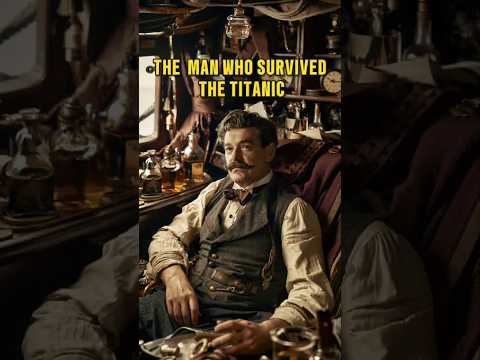 The Man who survived the Titanic by drinking Alcohol !