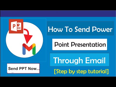 How to Send PowerPoint Presentation Through Email - Email your presentation to others