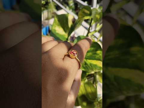 2 বছরের ফুল দিয়ে ring বানালাম ❤️ #shortsfeed #yoursuchana #resinring #diyring #trendingjewellery