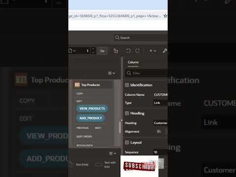Oracle APEX Dashboard to Forms Linking in 30 seconds#oracle #apex