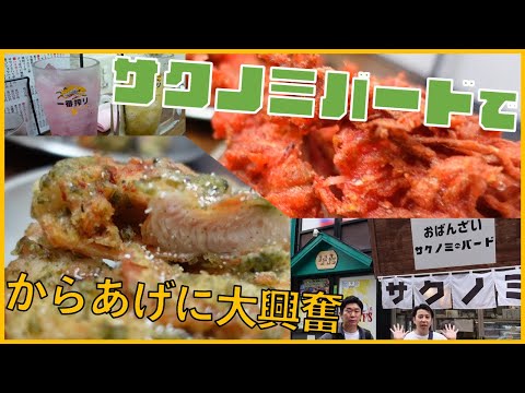 【サクノミバード】調布百点街のからあげ飲み屋でWithgrow大興奮【食べ放題再び？！】