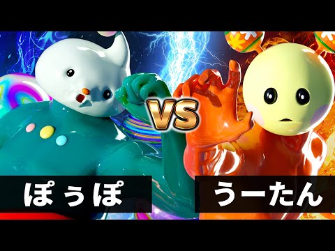 【NHK狂育バトル】うーたん vs ぽぅぽ【永遠のライバル】