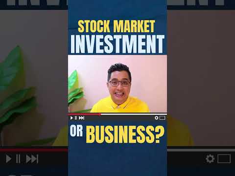 STOCKS or BUSINESS? Anong dapat unahin?🤔