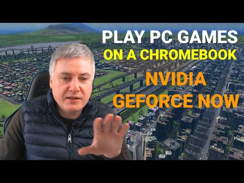 Nvidia GeForce Now on a Chromebook