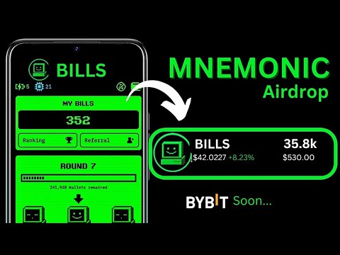 Mnemonics Airdrop - Claim Free $BILLS Token Airdrop