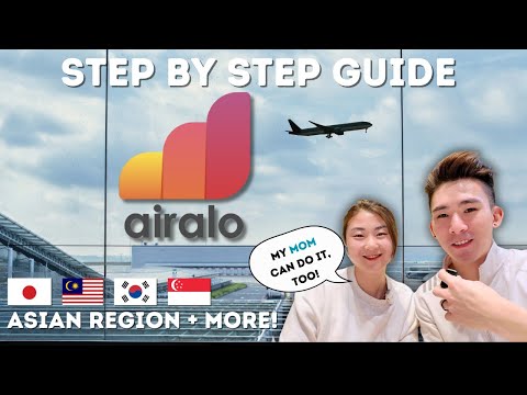 How to setup Airalo Travel eSim for International Travel for iPhone Guide