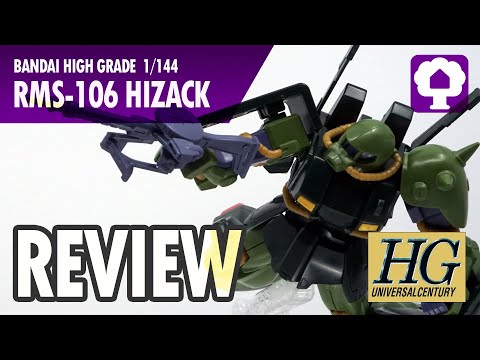 HGUC 1/144 Hizack Review - Hobby Clubhouse | Z Gundam Titans and EFSF Model and Gunpla