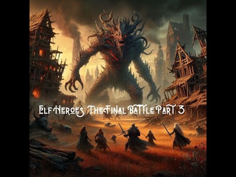 Elf Heroes:The Final Battle Part 3 - Bedtime Story (Narrated with Crackling Wood Fire)