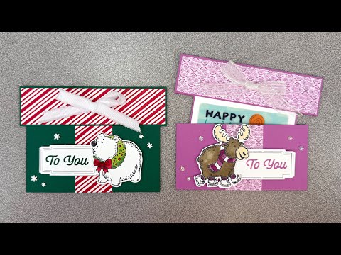 12 Days of Christmas Craft Along - Day 11 - Lift a Gift Card