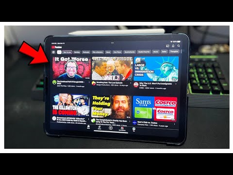 How to delete YouTube WATCH HISTORY on iPad (and Search History)