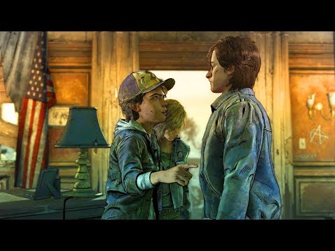 Clementine and Violet Plan Eriscon 'Fortress' Defense (Telltale Walking Dead Final Season 4)