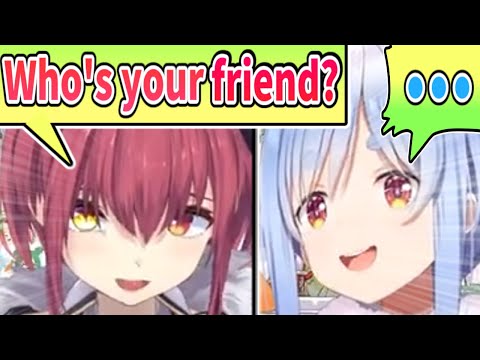 Marine Asks About Pekora's "Friend" [ENG SUB] Hololive