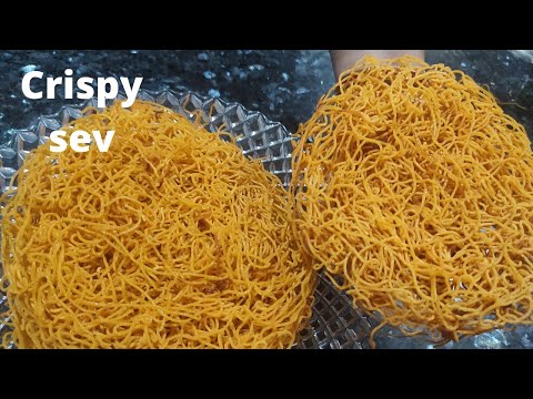 5 Minutes Tea Time Snacks to Make at Home | Easy Storage Food Recipe | Crispy Sev Recipe